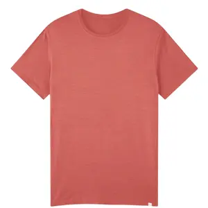 Basel Micro Modal Stretch Brown Unisex Triblend T Shirts Unisex Fine Jersey T-Shirt Custom Brand