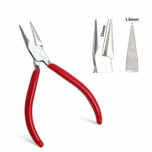 Alicates de Punta Plana Profesionales de Acero Inoxidable, Herramienta para Hacer Joyas, para Envolver Alambre y Reparar - Product Image 2