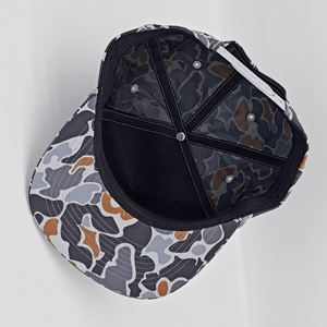OEM ODM Casquette de baseball camouflage Snapback Casquette en corde structurée à 5 panneaux pour les performances en plein air et les voyages pour la chasse Camo Casquette - Product Image 6