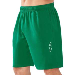 Pantalones cortos de baloncesto para hombre personalizados al por mayor, pantalones cortos de entrenamiento de gimnasio de malla de poliéster 100% disponibles en tallas grandes para atletas - Product Image 3