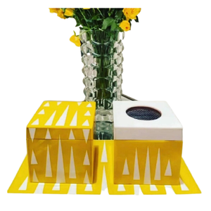 Ensemble de couverts de service en bois d'acacia vintage écologique de qualité supérieure, design optimal, pour salade et beurre, fabrication indienne - Product Image 2