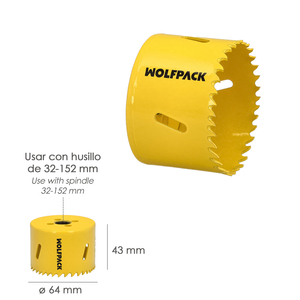 Corona per Sega Bimetallica Ø 64 mm. - Product Image 2