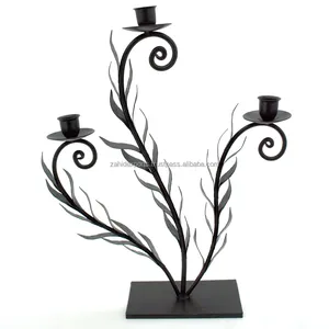 Portavelas de Metal decorativo hecho a mano para decoración escandinavo vista al lago hecho en casa por Zahid Exports para Navidad - Product Image 2