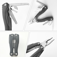 Outil de camping multifonctionnel, pinces, couteau pliant en acier 2CR13, outil de survie EDC, outil de poche pour le camping, la randonnée, la pêche