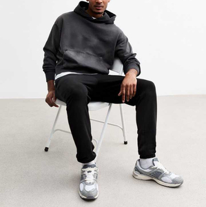 High Quality 100% Cotton Custom Logo Oversize Luxury Designer Boxy Acid Wash Winter <b>Hoodies</b> For <b>Men</b> - Product Image 2