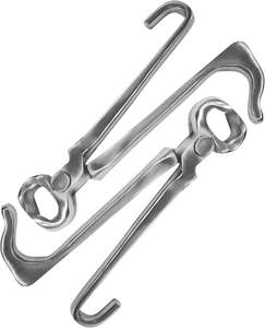 Outil de maréchal-ferrant enduit de pince à sabot de haute qualité pour l'entretien des sabots en finition terne - Product Image 2