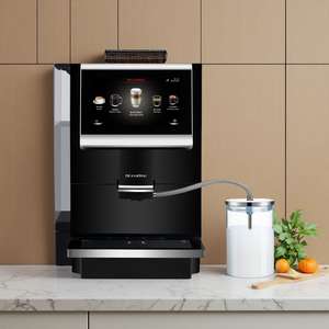 Cafetera Automática Doméstica C12 de Calidad, Cafetera Espresso con Espumador de Leche y Sistema de Autolimpieza - Product Image 1