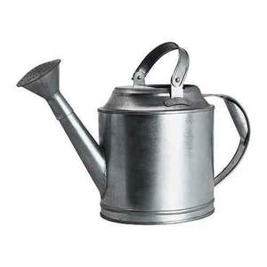 Bidon d'eau galvanisé de grande capacité avec manche en bois pour un arrosage lisse et sans effort des plantes - Product Image 2