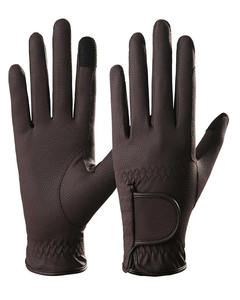 Gants d'équitation équestres professionnels gants d'équitation personnalisés en cuir synthétique pour hommes 2024 conception personnalisée - Product Image 4