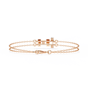 Fabulosa Pulsera y Brazalete de Diamantes Cultivados en Laboratorio en Oro de 18K, Accesorio de Joyería de Lujo - Product Image 4