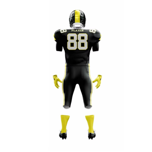 Uniformes americanos más vendidos con camiseta de fútbol americano ligera transpirable impresa sublimada - Product Image 2