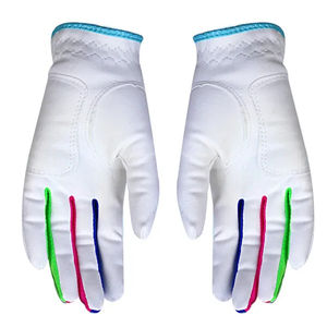 Piel de oveja precio de fábrica logotipo personalizado microfibra es suave y transpirable guantes de golf deportes al aire libre guantes de golf - Product Image 5