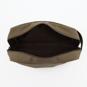 Venta caliente Unisex Premium Corcho Lona Organizador de viaje Impermeable PVC PU Artículos de tocador Bolsa Cremallera Bolsa de cosméticos sostenible Mujeres - Product Image 6