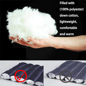 Blouson matelassé en toile pour homme de haute qualité, style uni avec capuche, logo personnalisé sur le devant, collection hiver, style urbain, vente en gros - Product Image 5