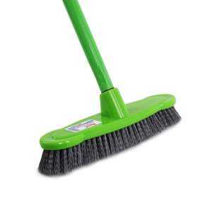 Durable Hard Bristle Plastic Floor Broom <b>Magic</b> Sweeper Hand Push for Efficient Household Cleaning - Product Image 3