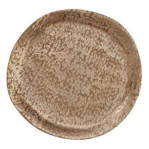 Décoration de vaisselle de mariage plaque de chargeur en acier inoxydable durable bordure arrondie plaque de chargeur décorative de qualité supérieure - Product Image 6