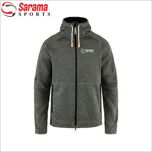 เสื้อสเวตเตอร์ผ้าฝ้ายมีฮู้ดสำหรับผู้ชายกันน้ำพิมพ์โลโก้ตามสั่ง - Product Image 5