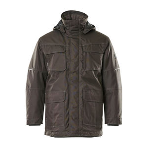 Chaqueta Softshell Bomber de invierno de marca para hombre, a prueba de viento, elástica, para trabajo y deportes al aire libre, de talla grande, de cuero y piel de oveja - Product Image 6