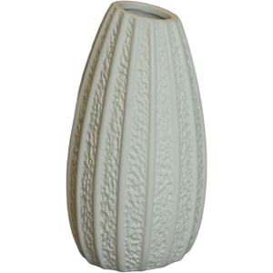 Vase à fleurs en métal de couleur blanche au design moderne, décor de maison luxueux pour de superbes compositions florales - Product Image 4