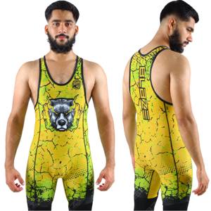 Design unique de qualité pure Créez votre propre logo Singlet de lutte Offres Spéciales de style à la mode - Product Image 1