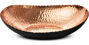 ชามทองแดงบริสุทธิ์ชามทองแดงสำหรับงานหัตถกรรมโบราณแบบโบราณชามทองแดงใช้ตี - Product Image 2