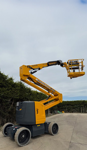 Plataforma Elevadora Telescópica Remolcable de 50/60 Pies y 200 kg de Capacidad, con Motor de Gasolina EPA, en Venta - Product Image 2