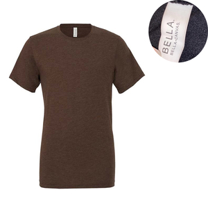 เสื้อยืดฮีตเตอร์ ยูนิเซ็กส์ ทริบลเอนด์ เบลล่า+แคนวาส 3413C |   เสื้อยืดแขนสั้นแบบยูนิเซ็กซ์ ผ้าผสมสามชนิด - Product Image 4