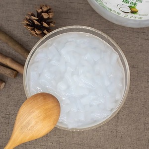Vente en gros cubes de nata de coco au sirop sucré cube de gelée de noix de coco naturelle desserts sains - Product Image 3