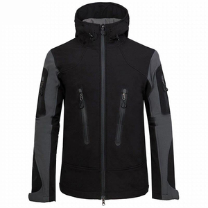 Chaqueta Cortavientos Impermeable para Hombre 2026, Chaqueta Softshell para Exteriores de Secado Rápido, Abrigo Abrigado para Senderismo y Esquí - Product Image 1