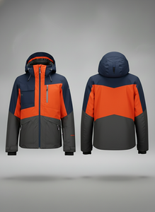 เสื้อแจ็คเก็ตผู้ชายทรงสลิม คอตั้ง สไตล์วินเทจ พร้อมฮู้ด สำหรับกิจกรรมกลางแจ้ง ประสิทธิภาพสูง เหมาะสำหรับการเดินป่า ตั้งแคมป์ และท่องเที่ยวในฤดูร้อน - Product Image 4