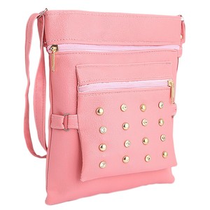กระเป๋าสะพายไหล่ผู้หญิง (7555) - สีพีช - Product Image 1