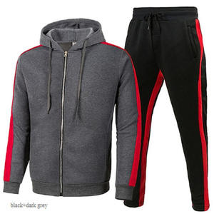 Conjunto de pantalones deportivos con capucha y logotipo personalizado Conjunto de sudadera y chándal para hombre 100% chándales de algodón de Pakistán - Product Image 5