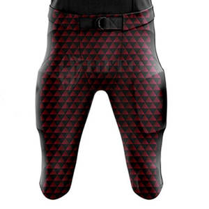 Pantalones y camiseta de fútbol americano de alta elasticidad con colores de equipo Kit de fútbol americano personalizado para juego de equipo competitivo - Product Image 4