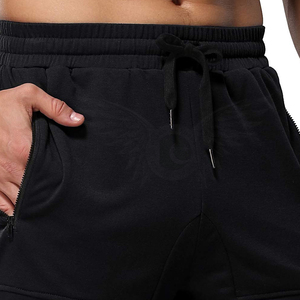 Pantalones Cortos Casuales para Hombre, 100% Algodón, Cintura Elástica, Color Liso, de Lona, para Verano, con Múltiples Bolsillos, de Secado Rápido y Transpirables, Gran Venta - Product Image 4
