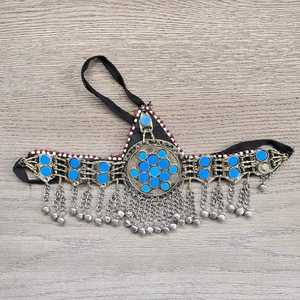 100% High Quality <b>Handmade</b> Vintage Afghani Women's Stainless Steel Antique <b>Silver</b> Plated Wedding 3 Piece Jewelry Set AA IMPEX - Product Image 2