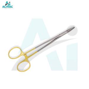 Portaagujas ALMAC Debakey, instrumento quirúrgico de acero inoxidable para procedimientos cardiotorácicos que garantizan estabilidad y precisión - Product Image 2