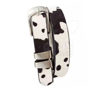 Ceinture en cuir de vachette de haute qualité, réglable, accessoire de mode décontracté pour homme, boucle en acier, écologique, légère - Product Image 3