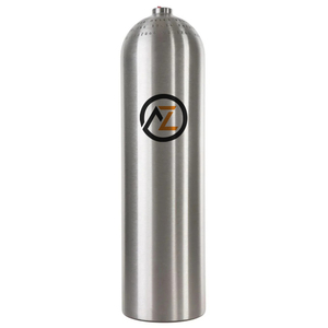 Bouteille de plongée 11,1 L 13,6 kg en aluminium, cylindre de plongée 80 pi³ avec valve DIN 232 bars - Product Image 6