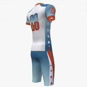 Uniforme de Fútbol Americano para Adultos, Nuevo Diseño de Manga Corta, Transpirable, de Alta Calidad, 100% Poliéster, Conjunto Personalizable a Precio de Fábrica - Product Image 5