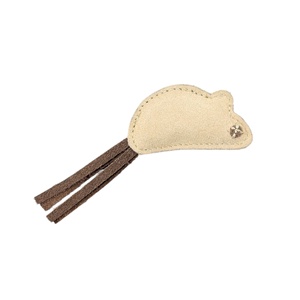 Juguete Masticable para Perros Hecho a Mano, Cuerdas Trenzadas de Cuero Indio Suave, Costuras Duraderas, Lavable, Seguro para Mascotas, Juguete Flexible para Masticar - Product Image 5