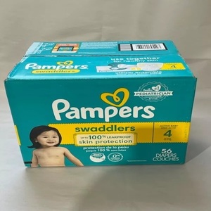 Pañales para Bebé Pam Pers Swaddlers, Talla 4, Paquete de 56 - Product Image 1