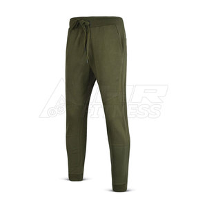Pantalones rectos informales de algodón 100% para hombre más vendidos, diseño de logotipo personalizado, cintura media, ligeros, ecológicos, transpirables - Product Image 4