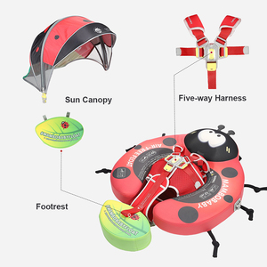 Flotador para Bebé Mambobaby 3D Air-Free Crimson Ladybug, Flotador de Piscina para Bebés No Inflable - Product Image 3
