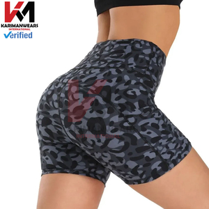 Shorts de Yoga con Control de Abdomen |   Shorts Deportivos para Mujer |   Shorts de Ciclismo de Cintura Media, Suaves y Transpirables - Product Image 2