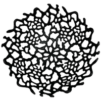 Gesneden werk Art Deco design aluminium fruit schaal met zwarte poedercoating afwerking bruiloft Ramadan stijlvol servies huis kantoor