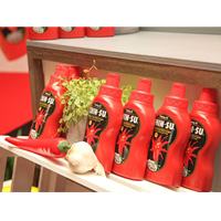 Sauce chili traditionnelle épicée au Vietnam bouteille en plastique de sauce pimentée Chins-u piquante 250g-Sauce chili piquante et très piquante