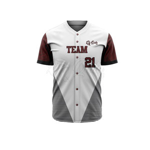 Factory-Made Unique Design Men's <b>Baseball</b> Uniforms Custom Logo Printed Breathable <b>Sets</b> - Product Image 3