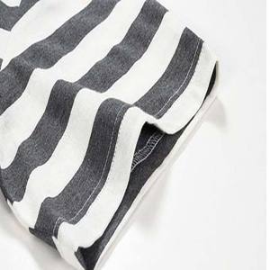 ผู้จัดจำหน่ายมืออาชีพ คุณภาพเชื่อถือได้ ชุดเสื้อยืดแขนสั้นและกางเกงขาสั้นสำหรับผู้ชาย ชุดกีฬา เสื้อยืดพร้อมกางเกงขาสั้น ชุดคู่ - Product Image 4