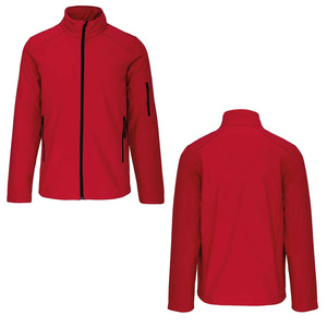 Chaqueta Softshell Informal Personalizada para Hombre, Chaqueta Cortavientos Deportiva Informal de Alta Calidad para Hombre - Product Image 3