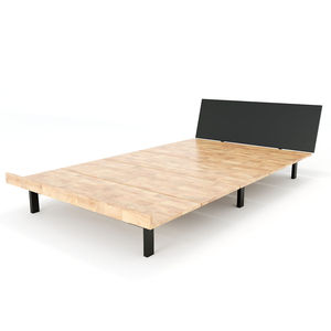 Juego de Dormitorio Clásico de Madera Reclinable con Cama Queen y 2 Cajones - Diseño Moderno Minimalista - Product Image 2